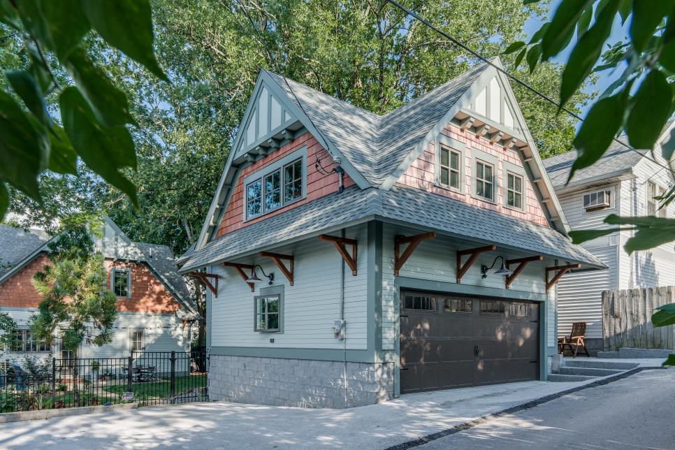 Detached Garage Converted Into Studio Apartment Hgtv Faces Of Design 2018 Hgtv