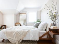 Modern White Bedroom 