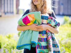 Whitney Crispell, owner of Local Color Quilts in Buffalo, NY.