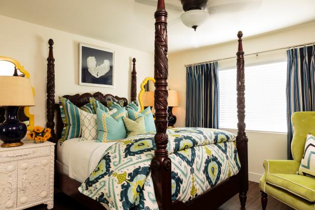 Master Bedroom Four Poster Bed Hgtv