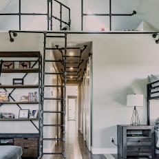 Kid Room With Pipe Ladders