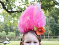 DIY Troll Hair for a Halloween Costume Accessory