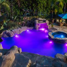 Adventurous Backyard Swimming Pool