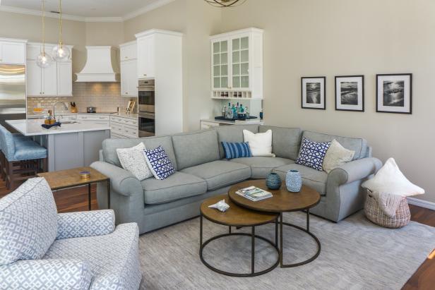 Open Floor Plan Living Space | HGTV