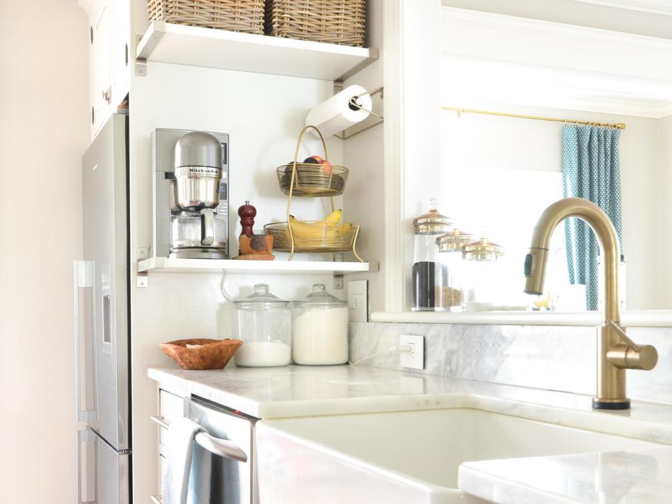 Clever Ways To Get More Counter Space, How To Decorate Kitchen Counters Without Clutter