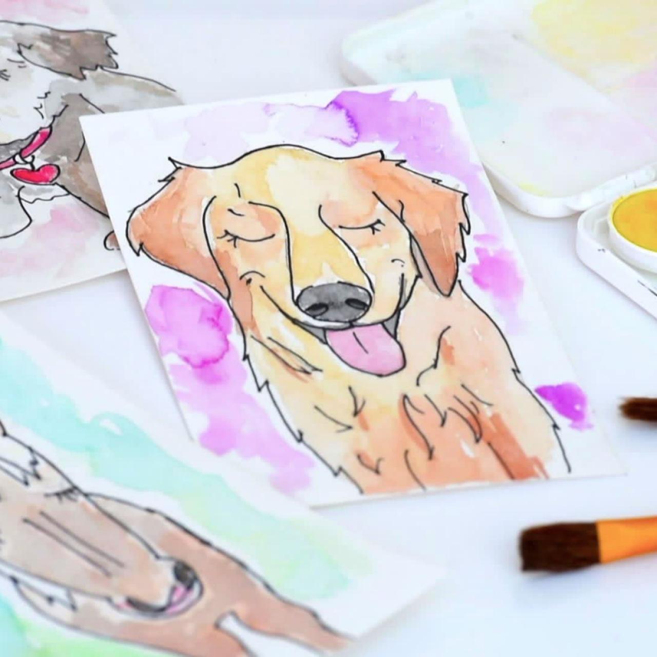 Fun and Easy Watercolor and Plastic Process Art - Masterpiece Society