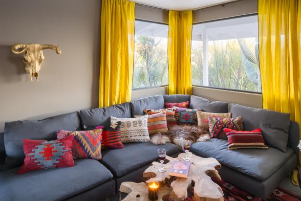 To Decorate With Throw Pillows, How To Decorate A Sectional Sofa With Pillows