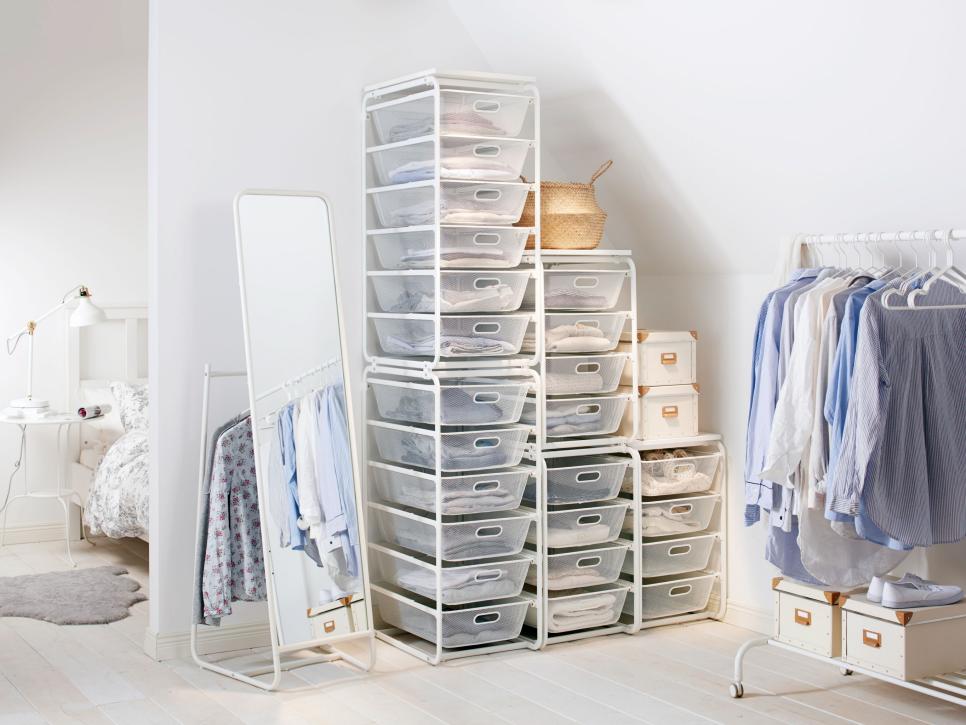 12 No-Closet Clothes Storage Ideas | Room Makeovers to ...