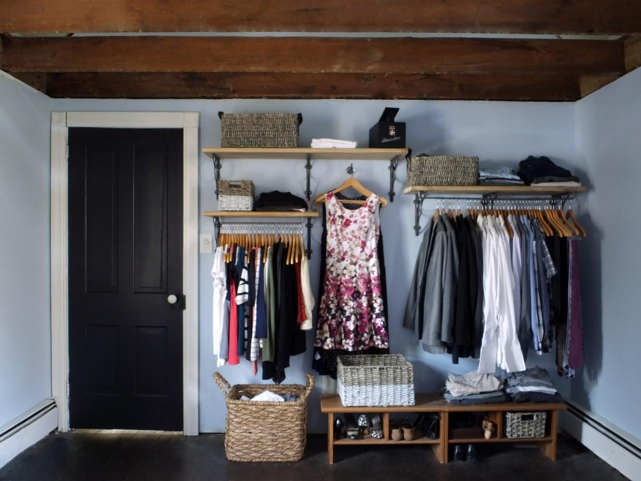 20 Clothing Storage Ideas If You Don't Have a Closet