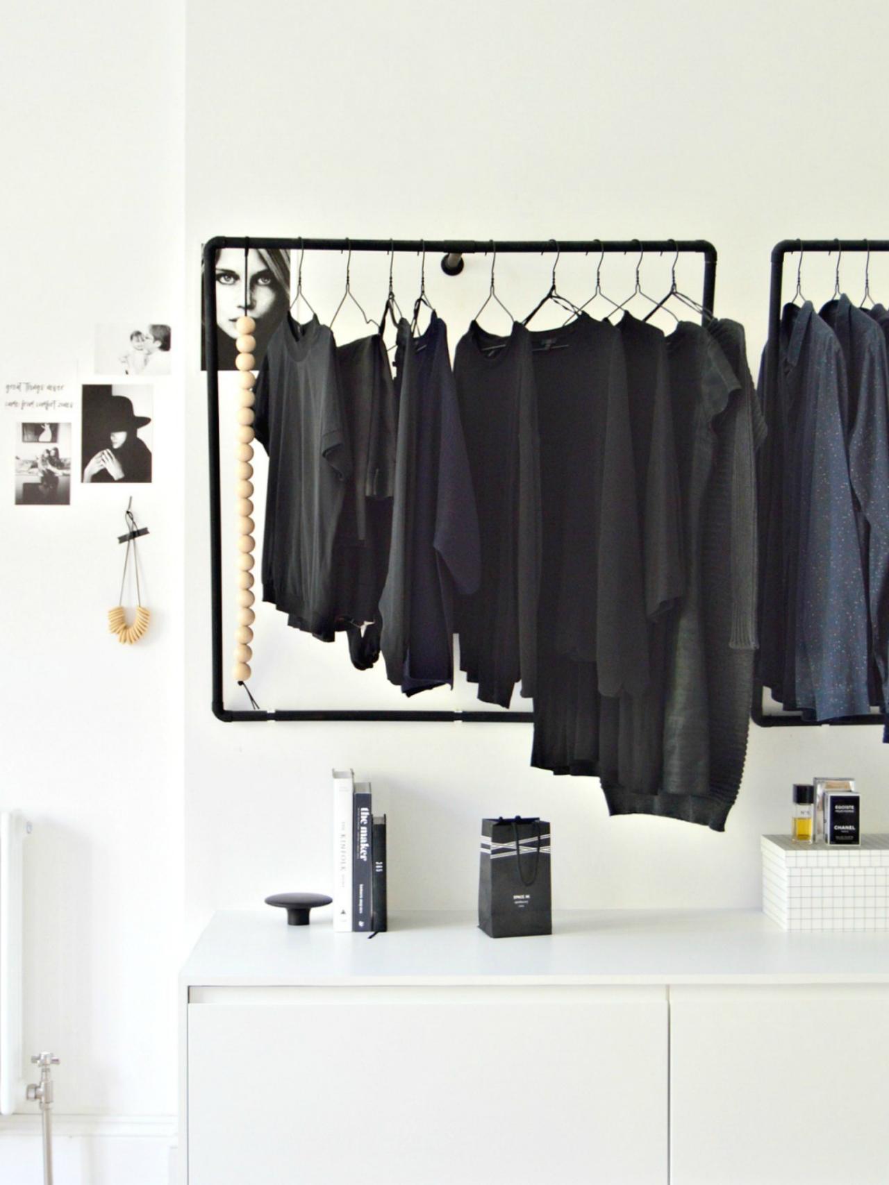 12 No-Closet Clothes Storage Ideas, Room Makeovers to Suit Your Life
