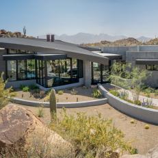 Front Exterior With Desert Landscaping