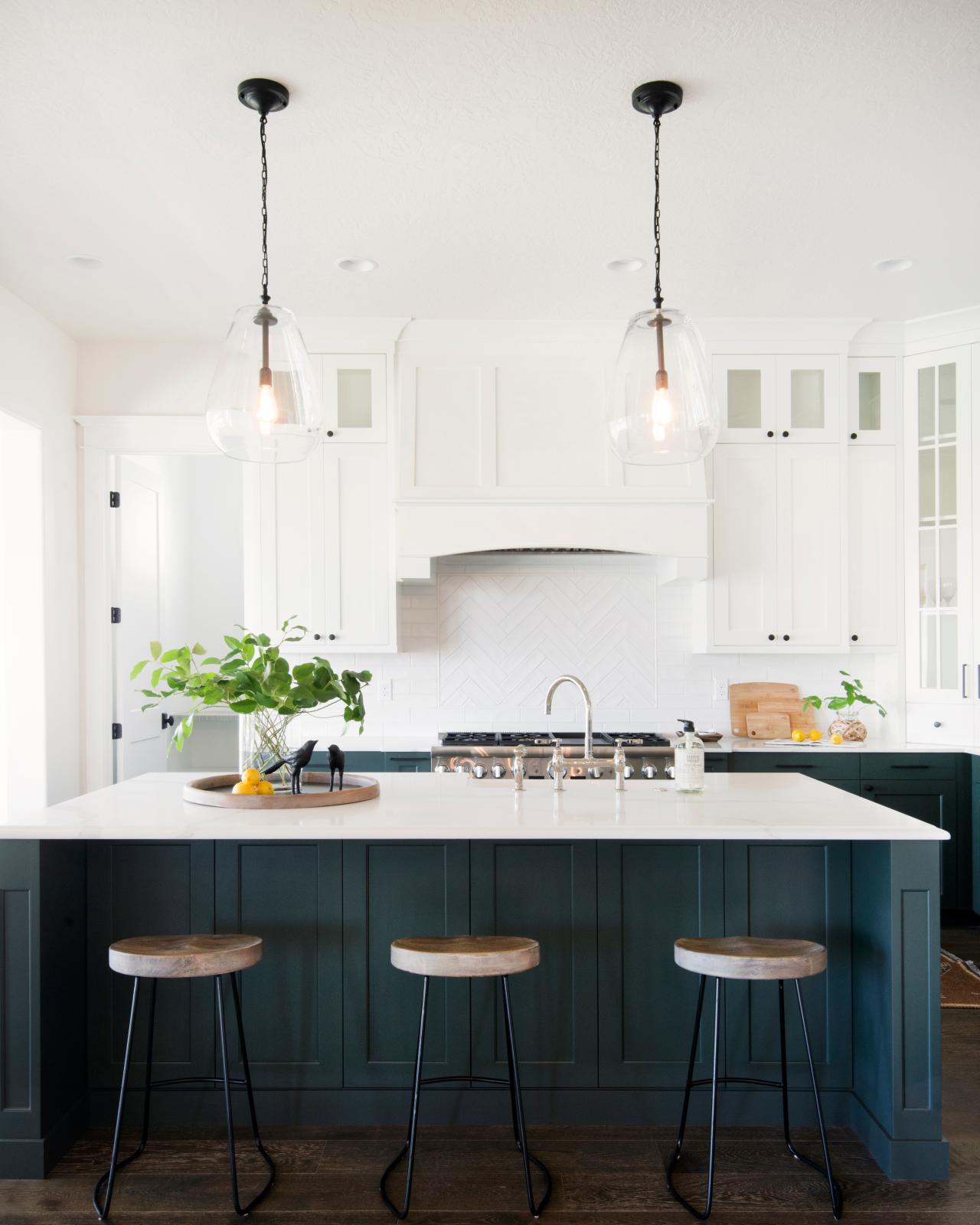 10 Blue Tiful Kitchen Cabinet Color Ideas HGTV