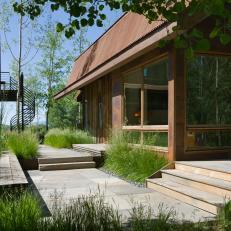 Walkway and Grasses