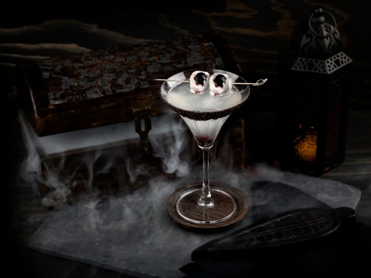 Easy Halloween Cocktail Recipe - Crazy Eye Cocktail | HGTV
