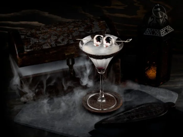 シーグラスアート『 Halloween Cocktail 』 シーグラスアート『 Halloween Cocktail 』