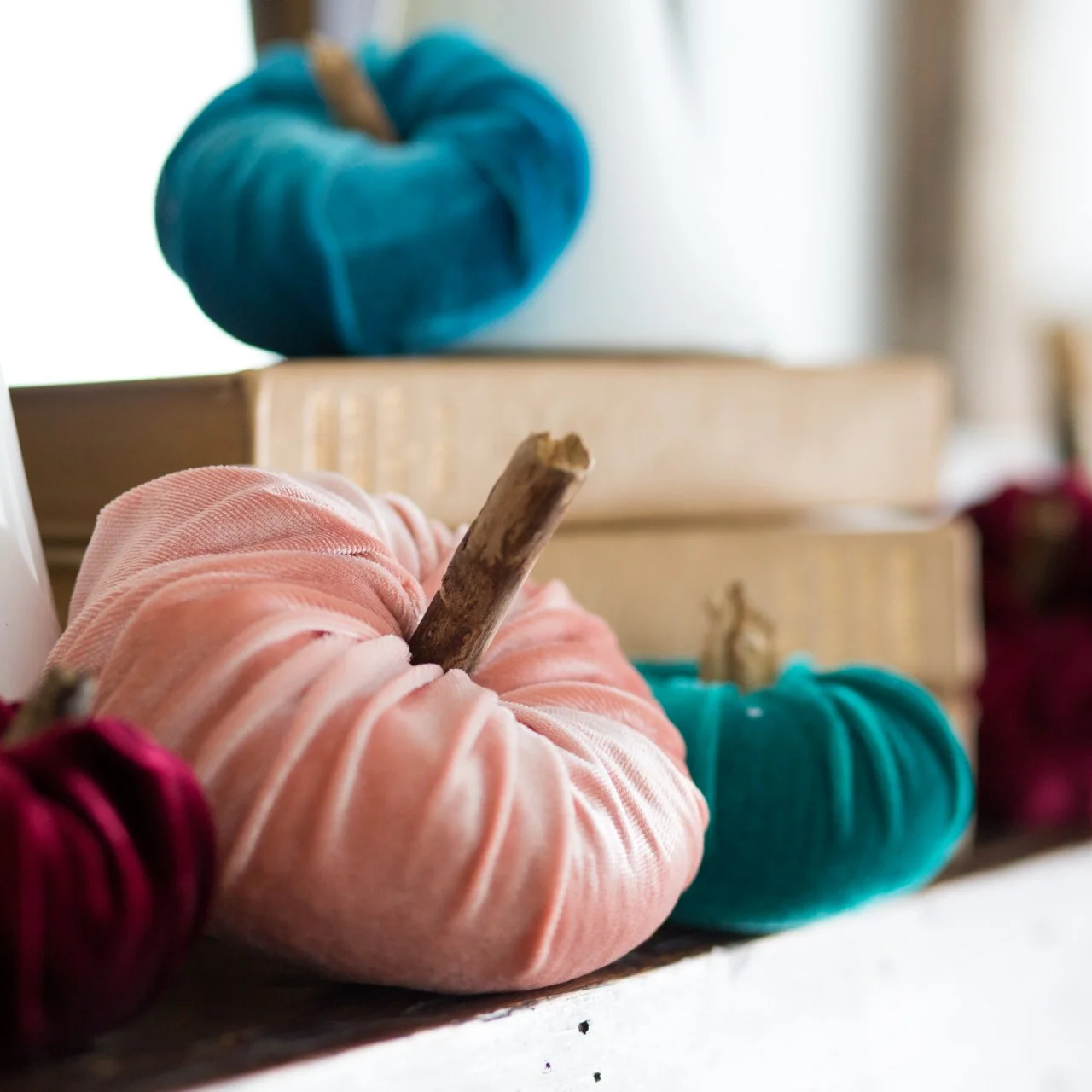 How to Make Easy DIY Velvet Pumpkins | HGTV
