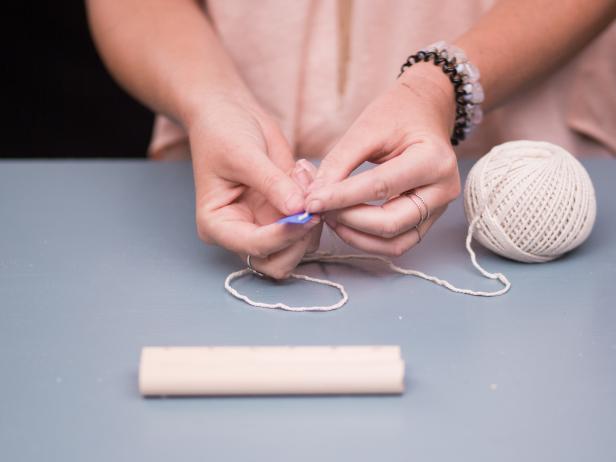 How to Make a DIY Wooden Bead Trivet | HGTV