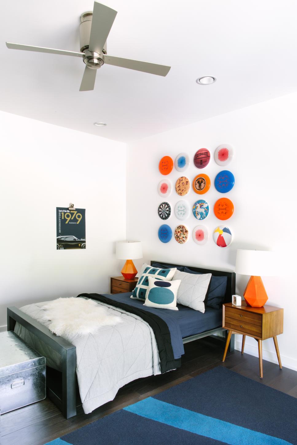 Fun, Eclectic Teenage Boy's Bedroom | HGTV