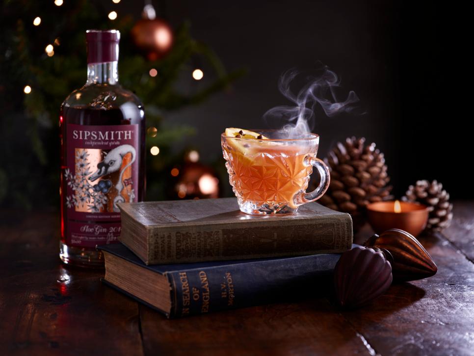 The Drink: Hot Mulled Sloe (Holborn Dining Room, Rosewood London, London, England)