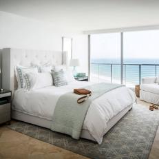 Bright and Airy Bedroom With Ocean Views