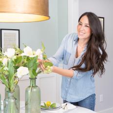 Joanna Gaines in Lee Dining Room 