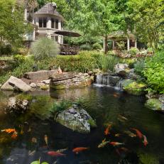 Fairytale Garden Includes Koi Pond