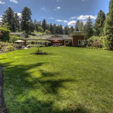 Backyard Includes Wide Open Spaces