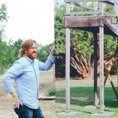 Chip Gaines at the Home Reveal