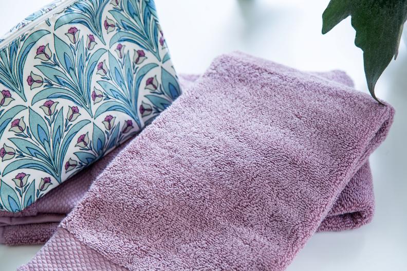 Pretty and feminine without being overly girly, violet and aqua paired with a crisp clean white feels chic and cheerful. Look for this combo in bedding and throw pillows!