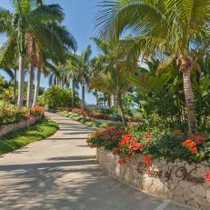 Formal Entrance to Vacation Home in Jamaica