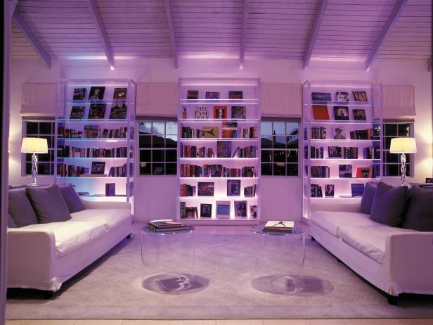 Purple Library at Carlisle Bay | HGTV