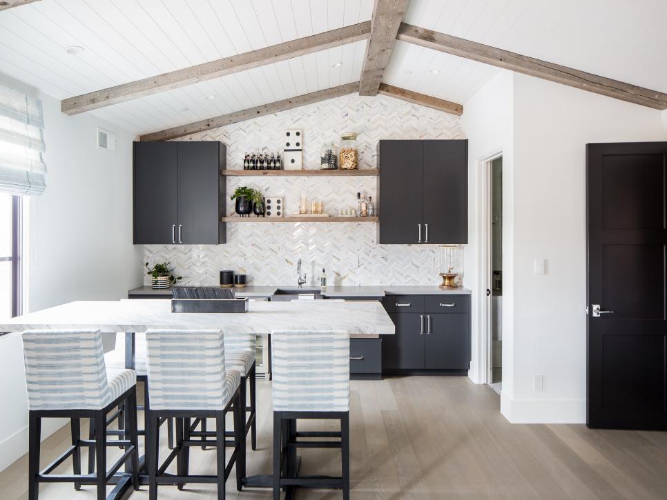 8 Stylish Tuxedo Kitchen Designs Hgtv