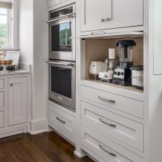 White Kitchen Cabinets and Appliances