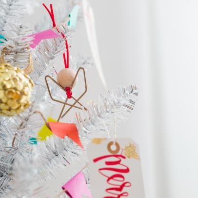 DIY Office Supply Ornaments | HGTV