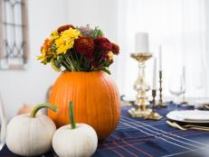 Make your tabletop the epitome of seasonal bliss with these three gourd-eous ideas.
