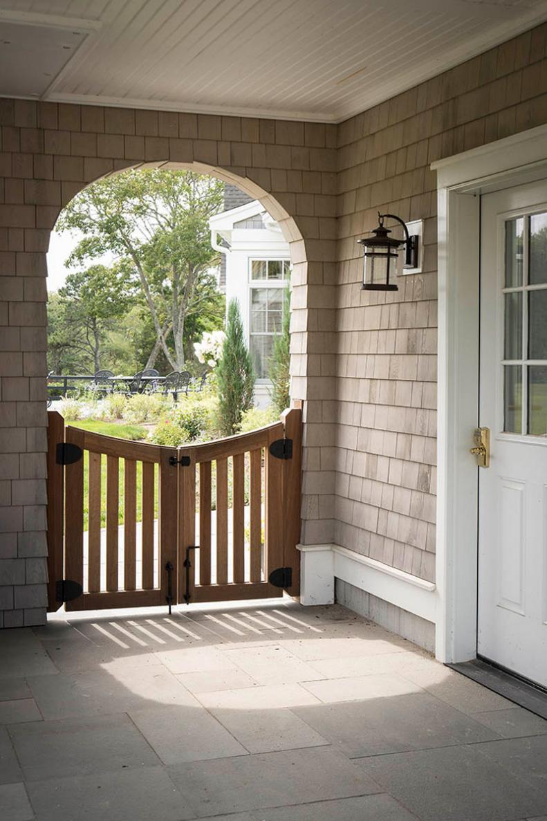 Porch With Gate