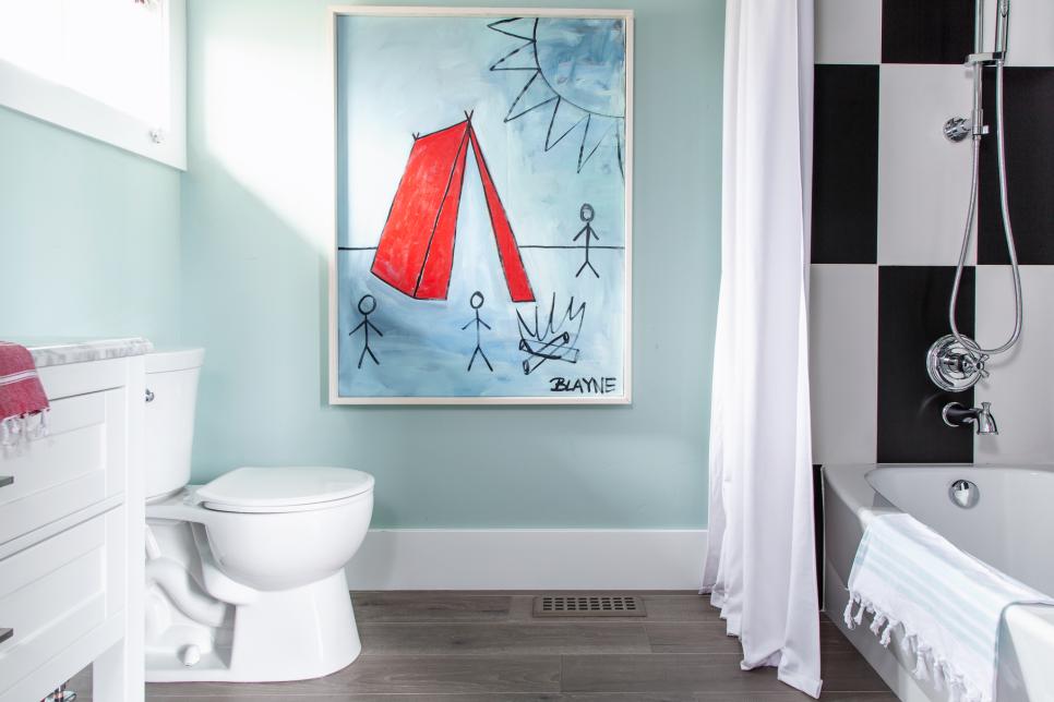 HGTV Dream Home 2019  Teal Guest  Bathroom  Pictures HGTV 