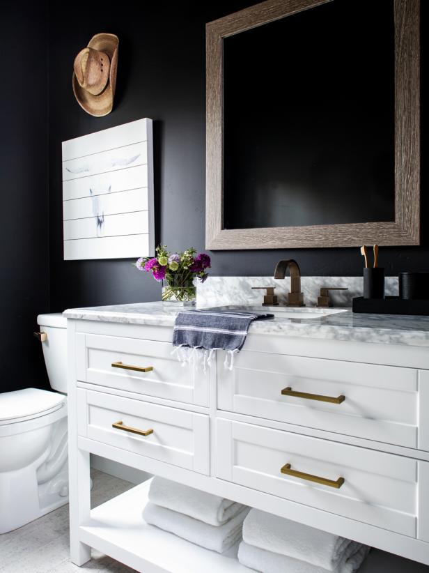 Purple Bathroom Decor Pictures Ideas Tips From Hgtv Hgtv