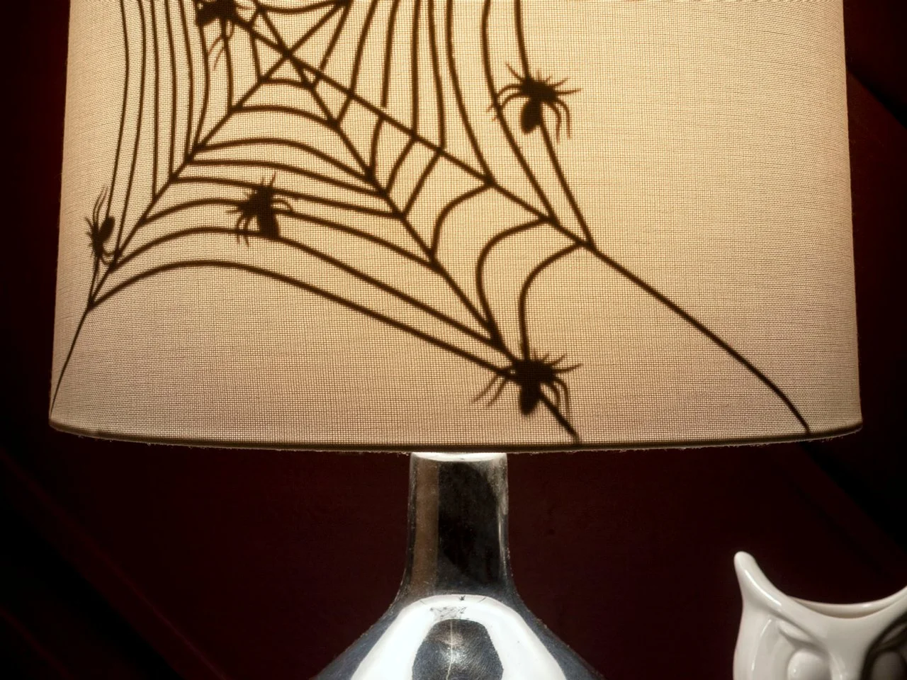 Spider web lamp discount