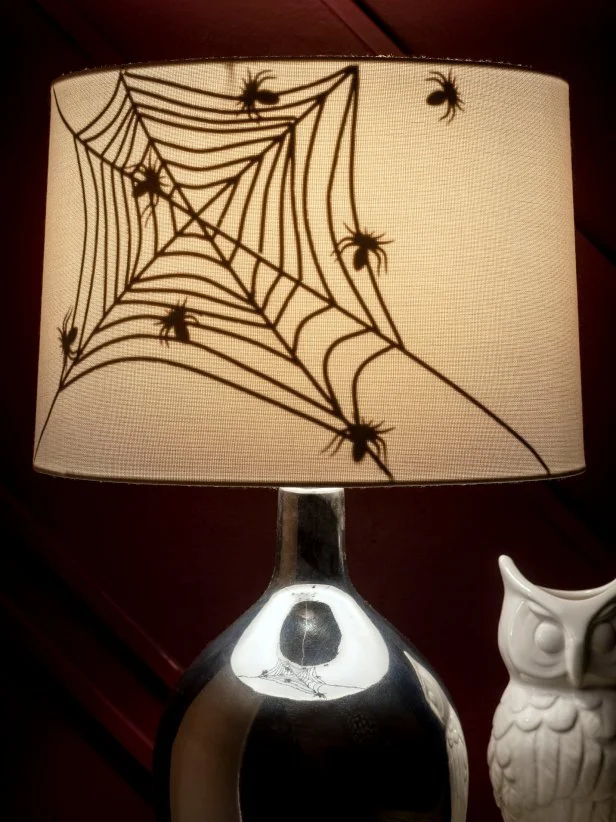 Spider web lamp shade best sale