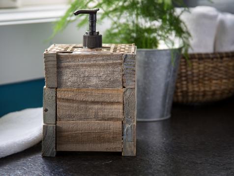 How to Make a Wooden Soap Dispenser Cover