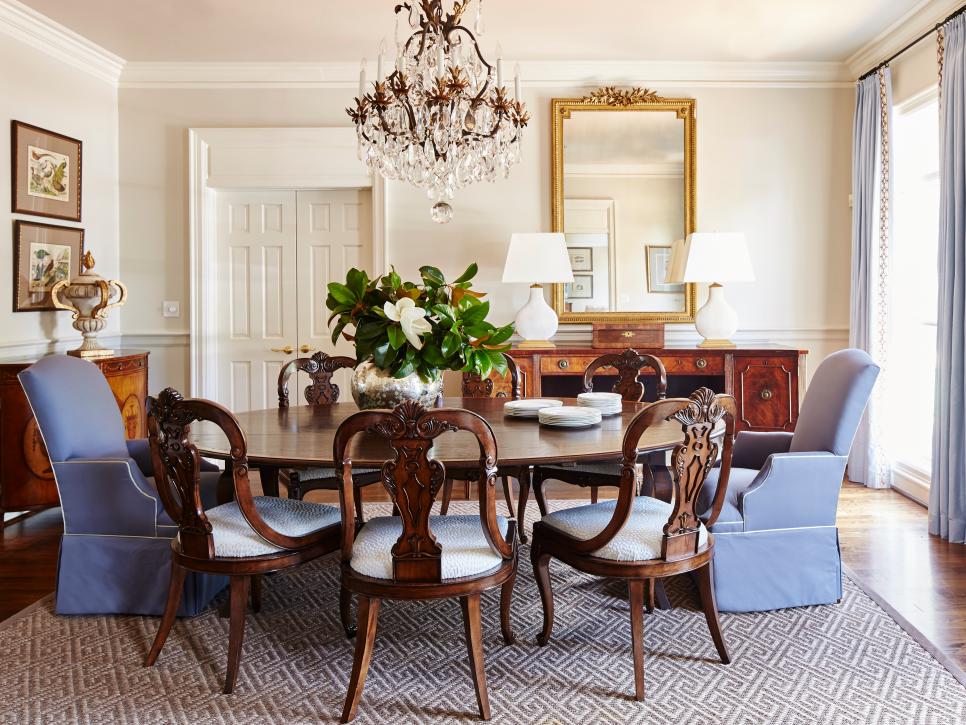 fancy formal dining room decorating ideas