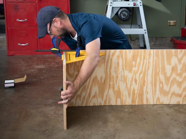 Thompson & Cabot | Storage Bench Build