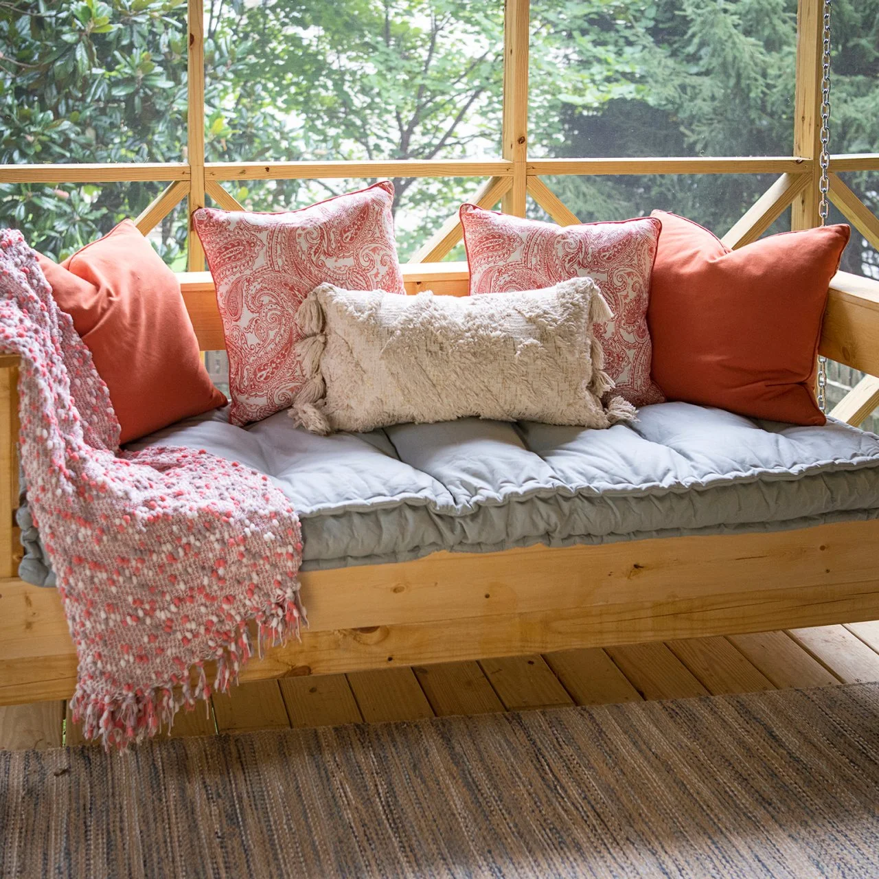 How to Build a Swinging Daybed HGTV