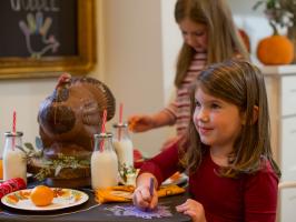 Set a Turkey-Tastic Table for Kids