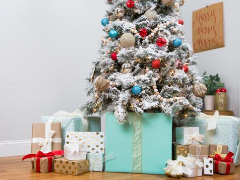 How to Make a Christmas Tree Gift Box Stand