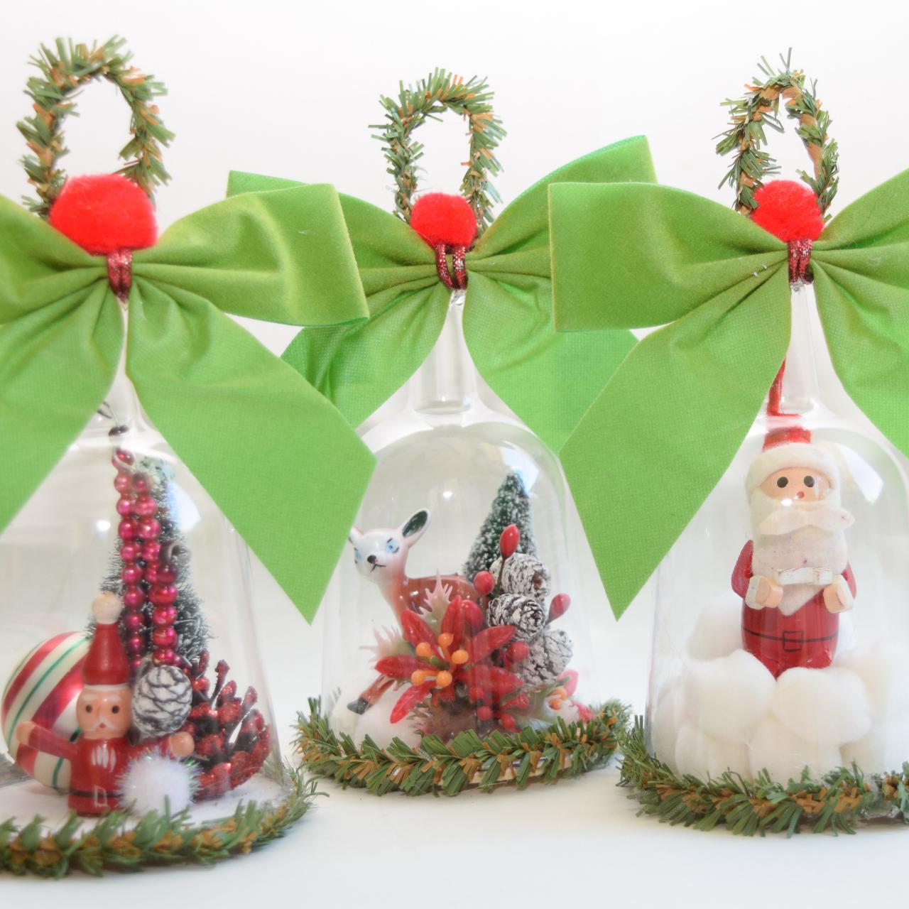 DIY Holiday Snow Globes for Kids