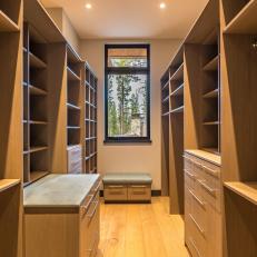 Walk In Closet and Forest View