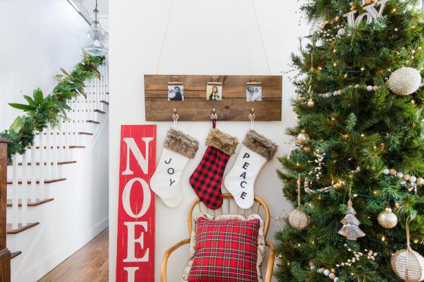 Hang Stockings Without Fireplace Mantel –