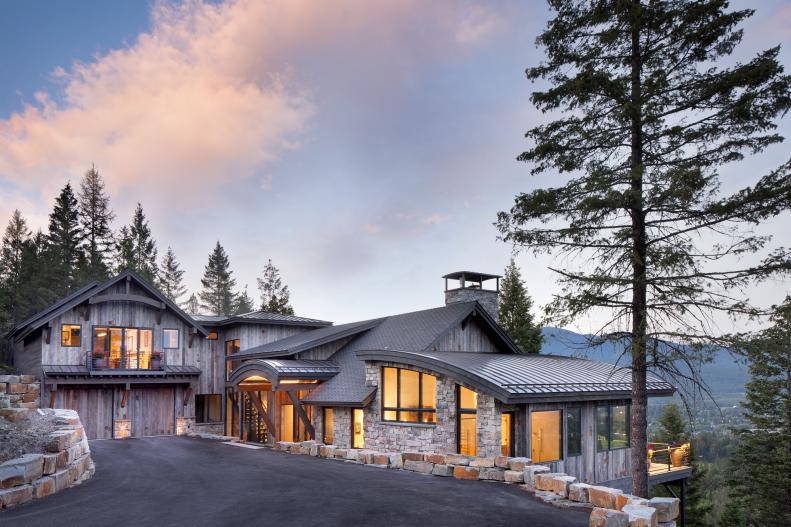 mountain-modern vacation home